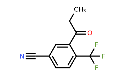 1806551-06-3 | 3-Propionyl-4-(trifluoromethyl)benzonitrile