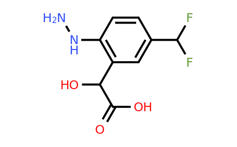 1806552-83-9 | 5-(Difluoromethyl)-2-hydrazinylmandelic acid
