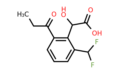 1806553-14-9 | 2-(Difluoromethyl)-6-propionylmandelic acid