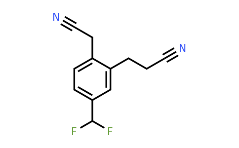 1806553-45-6 | 2-(2-Cyanoethyl)-4-(difluoromethyl)phenylacetonitrile