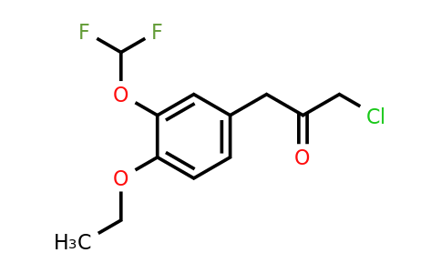 1806553-47-8 | 1-Chloro-3-(3-(difluoromethoxy)-4-ethoxyphenyl)propan-2-one