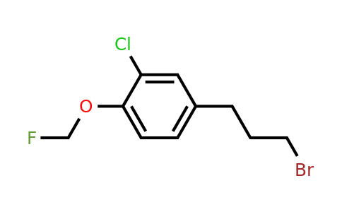 1806554-24-4 | 1-(3-Bromopropyl)-3-chloro-4-(fluoromethoxy)benzene