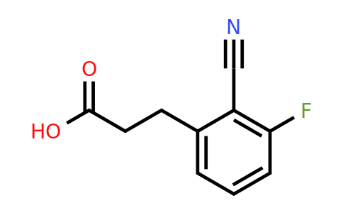 1806554-56-2 | 2-Cyano-3-fluorophenylpropanoic acid