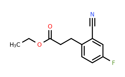 1806554-59-5 | Ethyl 2-cyano-4-fluorophenylpropanoate