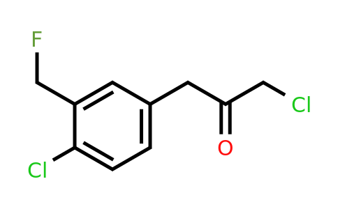 1806555-40-7 | 1-Chloro-3-(4-chloro-3-(fluoromethyl)phenyl)propan-2-one