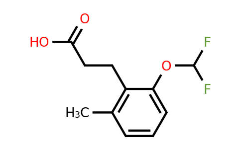 1806556-02-4 | 2-(Difluoromethoxy)-6-methylphenylpropanoic acid