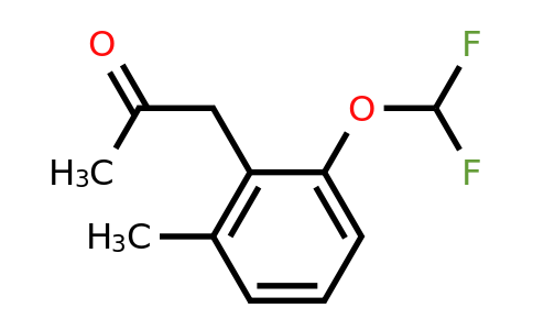 1806556-32-0 | 1-(2-(Difluoromethoxy)-6-methylphenyl)propan-2-one
