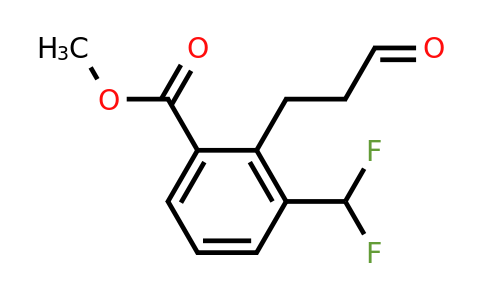 1806556-97-7 | Methyl 3-(difluoromethyl)-2-(3-oxopropyl)benzoate