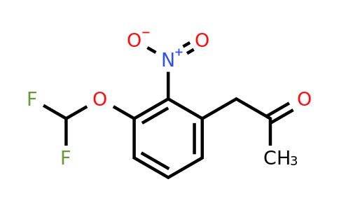 1806557-39-0 | 1-(3-(Difluoromethoxy)-2-nitrophenyl)propan-2-one