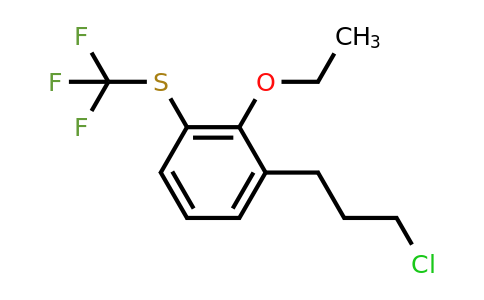 1806557-71-0 | 1-(3-Chloropropyl)-2-ethoxy-3-(trifluoromethylthio)benzene