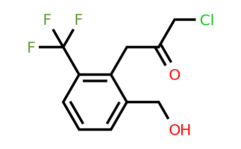 1806558-76-8 | 2-(3-Chloro-2-oxopropyl)-3-(trifluoromethyl)benzylalcohol