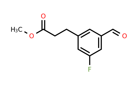 1806559-80-7 | Methyl 3-fluoro-5-formylphenylpropanoate