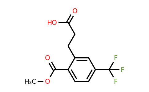 1806560-22-4 | Methyl 2-(2-carboxyethyl)-4-(trifluoromethyl)benzoate
