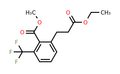 1806560-28-0 | Methyl 2-(3-ethoxy-3-oxopropyl)-6-(trifluoromethyl)benzoate