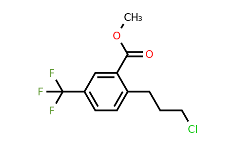 1806560-58-6 | Methyl 2-(3-chloropropyl)-5-(trifluoromethyl)benzoate