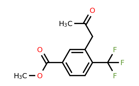 1806560-71-3 | Methyl 3-(2-oxopropyl)-4-(trifluoromethyl)benzoate