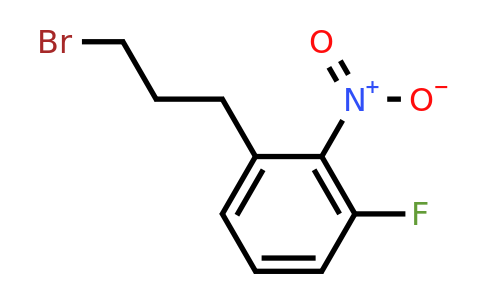 1806561-69-2 | 1-(3-Bromopropyl)-3-fluoro-2-nitrobenzene