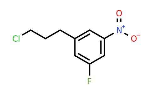 1806561-74-9 | 1-(3-Chloropropyl)-3-fluoro-5-nitrobenzene