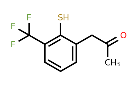 1806562-42-4 | 2-(2-Oxopropyl)-6-(trifluoromethyl)thiophenol