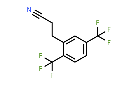 1806566-07-3 | (2,5-Bis(trifluoromethyl)phenyl)propanenitrile