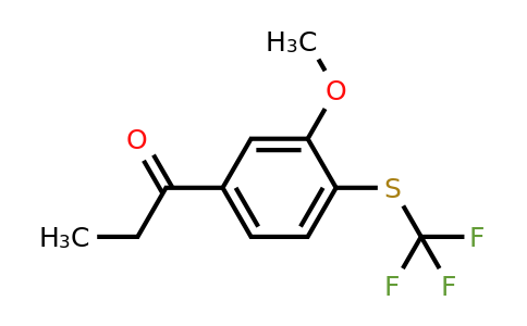 1806566-34-6 | 5-Propionyl-2-(trifluoromethylthio)anisole