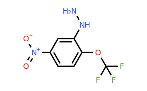 1806568-05-7 | 1-(5-Nitro-2-(trifluoromethoxy)phenyl)hydrazine
