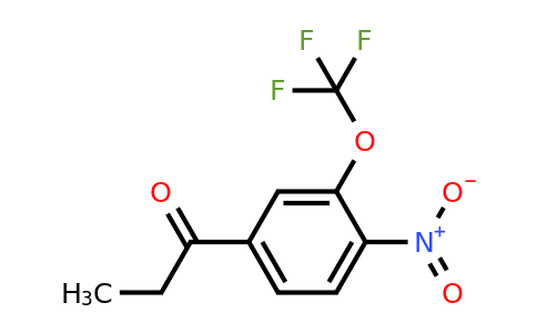 1806568-25-1 | 1-(4-Nitro-3-(trifluoromethoxy)phenyl)propan-1-one