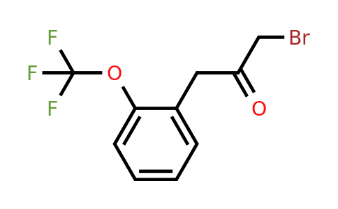 1806570-59-1 | 1-Bromo-3-(2-(trifluoromethoxy)phenyl)propan-2-one