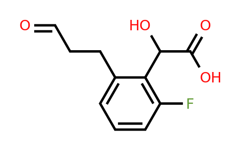 1806570-75-1 | 2-Fluoro-6-(3-oxopropyl)mandelic acid