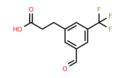 1806570-97-7 | 3-(3-Formyl-5-(trifluoromethyl)phenyl)propanoic acid