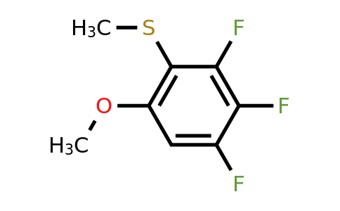 1806571-77-6 | 6-Methoxy-2,3,4-trifluorothioanisole