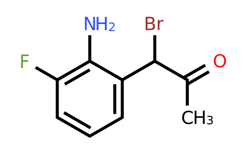 1806571-79-8 | 1-(2-Amino-3-fluorophenyl)-1-bromopropan-2-one
