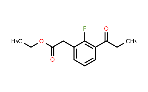 1806571-98-1 | Ethyl 2-fluoro-3-propionylphenylacetate