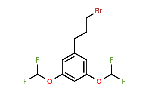 1806572-40-6 | 3,5-Bis(difluoromethoxy)(3-bromopropyl)benzene