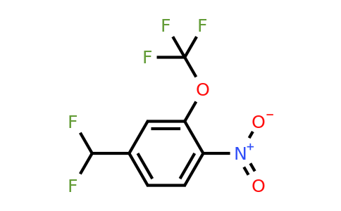1806572-62-2 | 4-Nitro-3-(trifluoromethoxy)benzodifluoride