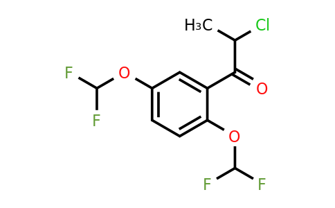 1806572-68-8 | 1-(2,5-Bis(difluoromethoxy)phenyl)-2-chloropropan-1-one