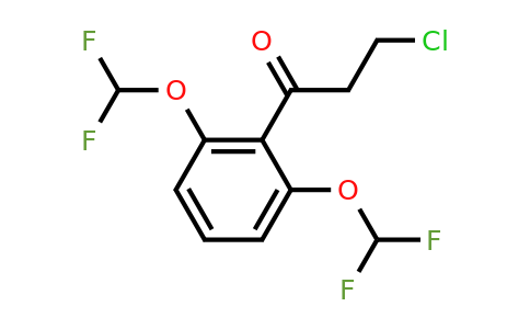 1806572-79-1 | 1-(2,6-Bis(difluoromethoxy)phenyl)-3-chloropropan-1-one