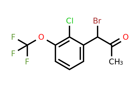 1806572-85-9 | 1-Bromo-1-(2-chloro-3-(trifluoromethoxy)phenyl)propan-2-one