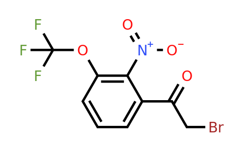 1806573-08-9 | 2'-Nitro-3'-(trifluoromethoxy)phenacyl bromide