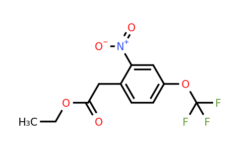 1806573-23-8 | Ethyl 2-nitro-4-(trifluoromethoxy)phenylacetate