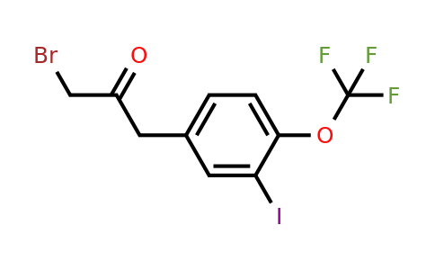 1806574-80-0 | 1-Bromo-3-(3-iodo-4-(trifluoromethoxy)phenyl)propan-2-one