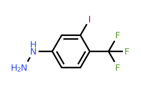 1806574-82-2 | 1-(3-Iodo-4-(trifluoromethyl)phenyl)hydrazine