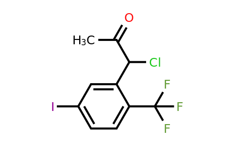 1806575-39-2 | 1-Chloro-1-(5-iodo-2-(trifluoromethyl)phenyl)propan-2-one