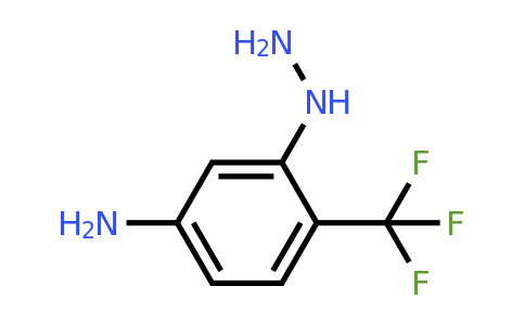 1806576-28-2 | 3-Hydrazinyl-4-(trifluoromethyl)aniline