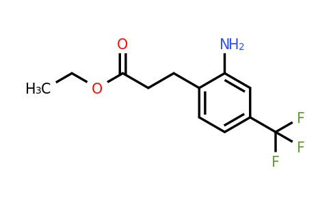 1806576-34-0 | Ethyl 3-(2-amino-4-(trifluoromethyl)phenyl)propanoate