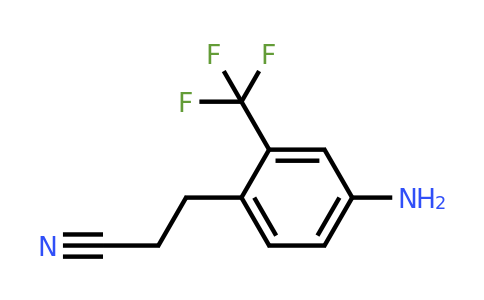 1806576-42-0 | 3-(4-Amino-2-(trifluoromethyl)phenyl)propanenitrile