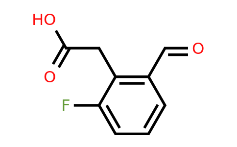 1806576-58-8 | 2-Fluoro-6-formylphenylacetic acid
