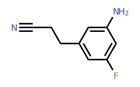 1806577-33-2 | 3-Amino-5-fluorophenylpropanenitrile