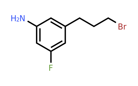 1806577-41-2 | 3-(3-Bromopropyl)-5-fluoroaniline