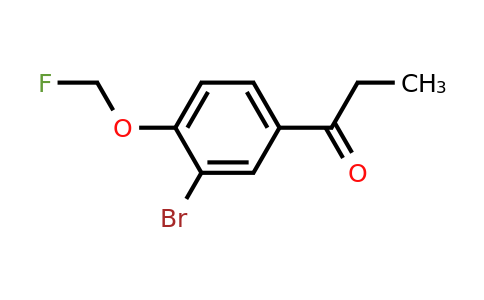 1806578-58-4 | 1-(3-Bromo-4-(fluoromethoxy)phenyl)propan-1-one